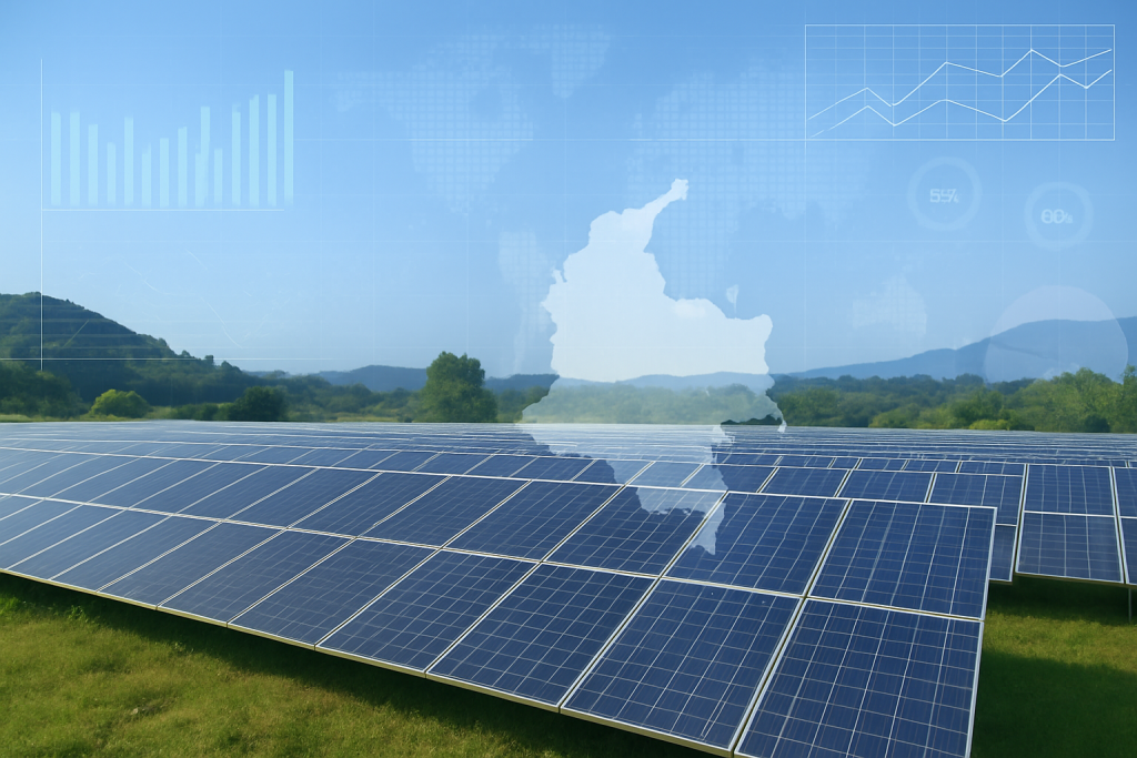 ¿Cómo contribuye la energía solar a la sostenibilidad ambiental en Colombia?